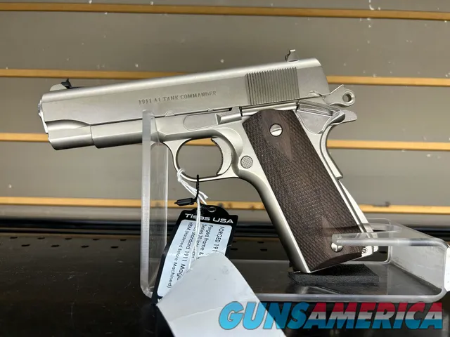 TISAS 1911A1 TANK COMMANDER NICKEL 45 AC