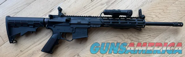 Tough! Poly AR15 Rifle, Iron Sights, 18”...