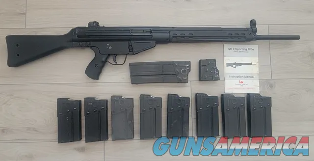 HK SR9 West German made Sporting Rifle w...
