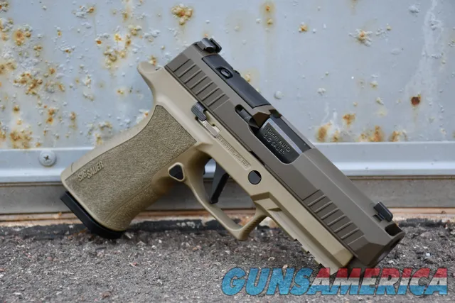 Sig Sauer P320 Xten Carry Comp 4" X-Werks Patriot Brn Magpul FDE 10mm XComp