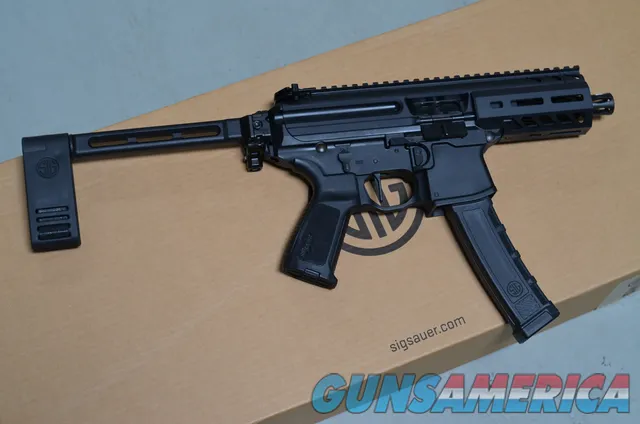 Sig Sauer MPX K 4.5" PDW Pistol 9mm Timney MLOK Folding brace New