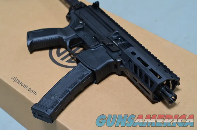 Sig Sauer MPX K 4.5" PDW Pistol 9mm Timney MLOK Folding brace New