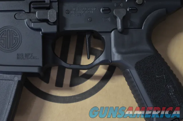 Sig Sauer MPX K 4.5" PDW Pistol 9mm Timney MLOK Folding brace New