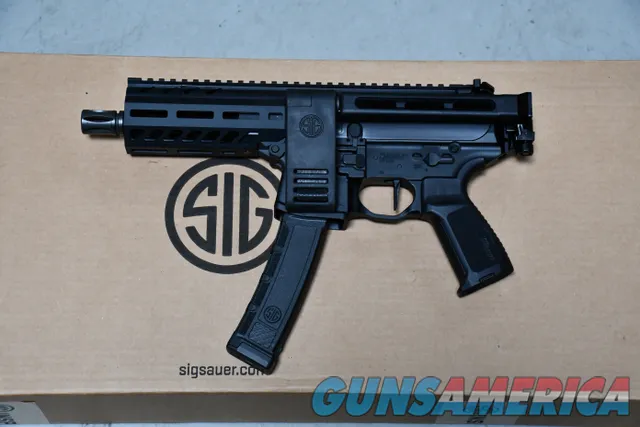 Sig Sauer MPX 6" PDW Pistol 9mm Timney Folding PB MLOK threaded barrel New