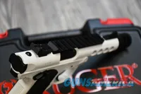 Ruger MKIV LITE TALO exclusive White Cerakote New .22lr threaded 22/45