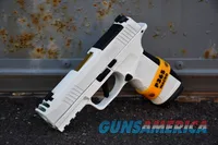 Sig P365X Macro 365 X-Comp Gold TIN Barrel NS X-Werks Stormtrooper White