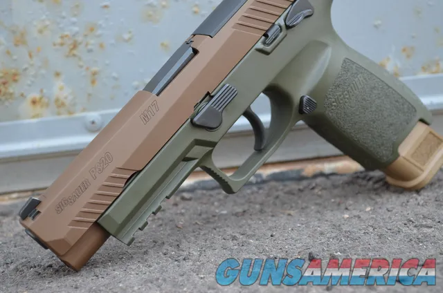 Sig Sauer P320 F M17 MS Optic Ready US Army X-Werks OD Green P320F Coyote