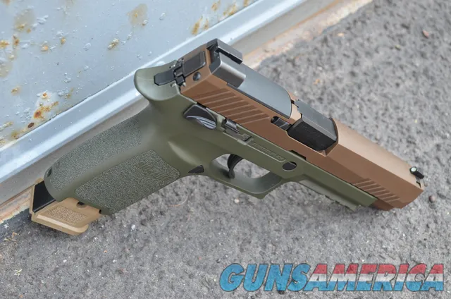 Sig Sauer P320 F M17 MS Optic Ready US Army X-Werks OD Green P320F Coyote