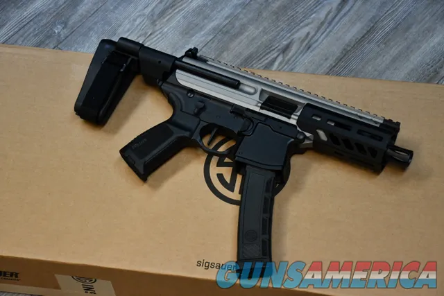 Sig Sauer MPX K 4.5" MLOK 9mm PDW X-Werks Titanium Armor Black SB Tactical