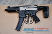 Sig Sauer MPX K 4.5" MLOK 9mm PDW X-Werks Titanium Armor Black SB Tactical