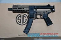 Sig Sauer MPX 6" PDW Pistol 9mm X-Werks Mid Burnt Bronze Timney Folding PB