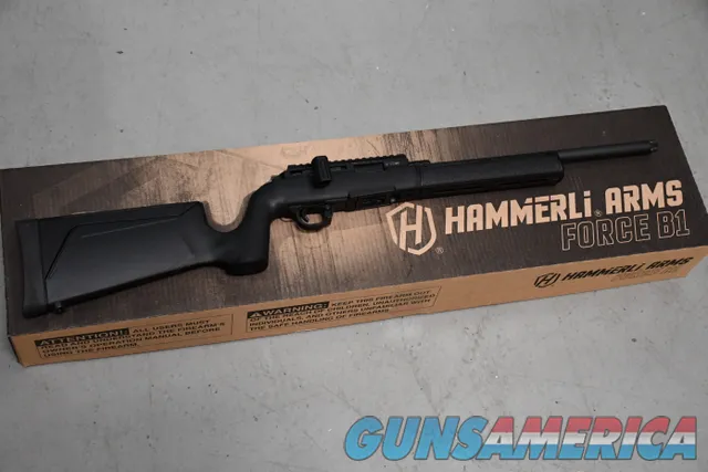 Hammerli Walther Force B1 16" Threaded barrel 22 Win mag New 9rd 5802000