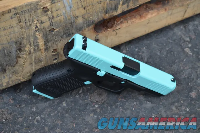Glock 19 G5 9mm X-Werks Robbins Egg Tiffany blue New Gen 5 EDC