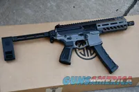 Sig Sauer MPX 6" PDW Pistol 9mm X-Werks Tungsten Timney Folding brace New K