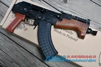 Pioneer Arms Hellpup Micro w/rail & scope mount New AK47 7.62x39 7" TB Wood