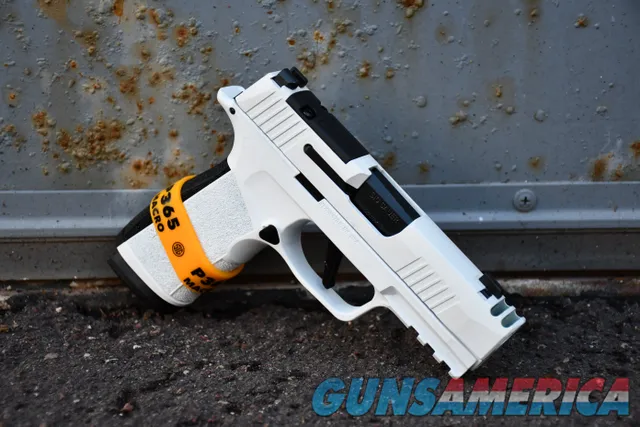 Sig P365X Macro Comp 365 X-Comp 17rd NS X-Werks Stormtrooper White New
