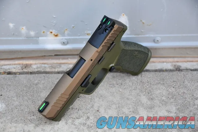 Sig Sauer P322 Optic Ready X-Werks OD Green Burnt Bronze .22lr TB 322 New