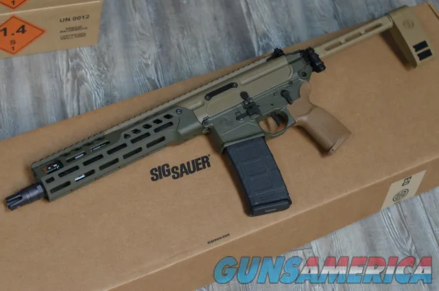 Sig Sauer MCX Spear LT IR 11.5 5.56 Pistol X-Werks OD Green FDE New MLOK