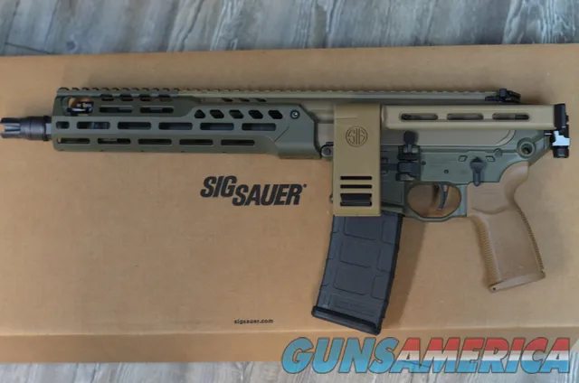 Sig Sauer MCX Spear LT IR 11.5 5.56 Pistol X-Werks OD Green FDE New MLOK