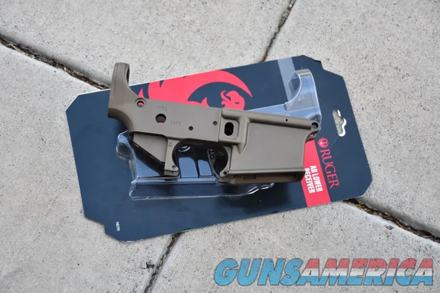 Ruger AR15 stripped lower receiver Multi cal 28500 New X-Werks Burnt Bronze