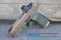 Sig Sauer P365X Macro Comp 2A Holosun 507K X2 9mm PVD X-Werks OD Green New