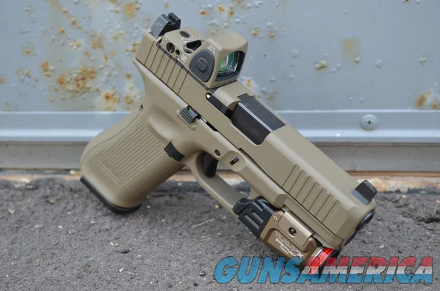 Glock 45 G5 MOS X-Werks Magpul FDE Trijicon RMR NS Streamlight TLR7X PKG