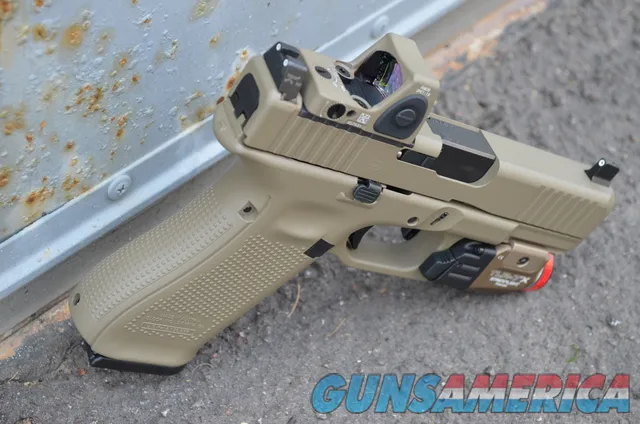Glock 45 G5 MOS X-Werks Magpul FDE Trijicon RMR NS Streamlight TLR7X PKG