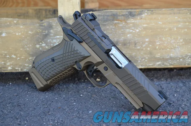 Kimber KDS9C w/Rail X-Werks Midnight burnt bronze 9mm EDC G10 KDS9 C 18rd