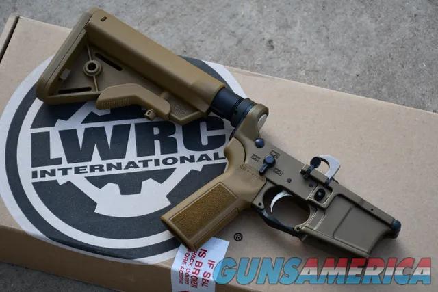 LWRC M6IC DI Complete Lower Ambi X-Werks Bronze B5 Coyote AR15 5.56 M6 IC