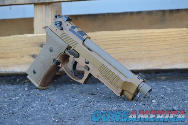 Beretta M9A4 Centurion 9mm 3 Mags New Threaded barrel FDE NS Optic Ready