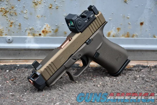 Glock 43X MOS Trijicon NS RMRcc Radian R...