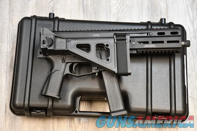 Grand Power Stribog SP10A3 8" MLOK Threaded barrel folding SB brace 10mm