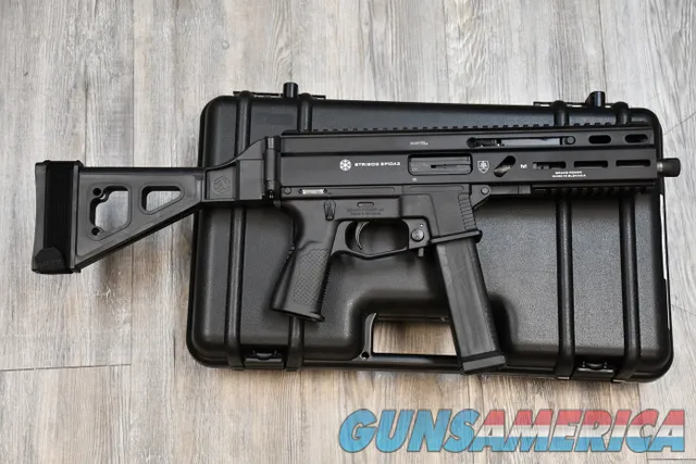 Grand Power Stribog SP10A3 8" MLOK Threaded barrel folding SB brace 10mm