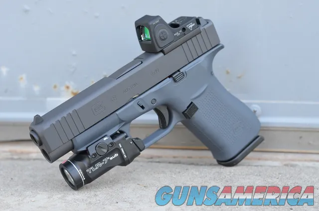 Glock 48 MOS 9mm w/ Trijicon RMRcc New E...
