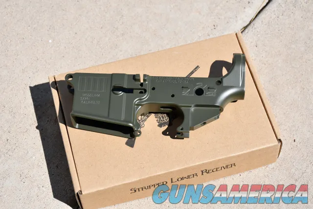 Sons of Liberty AR15 lower rebelious stripes RS M4 SOL X-Werks OD Green