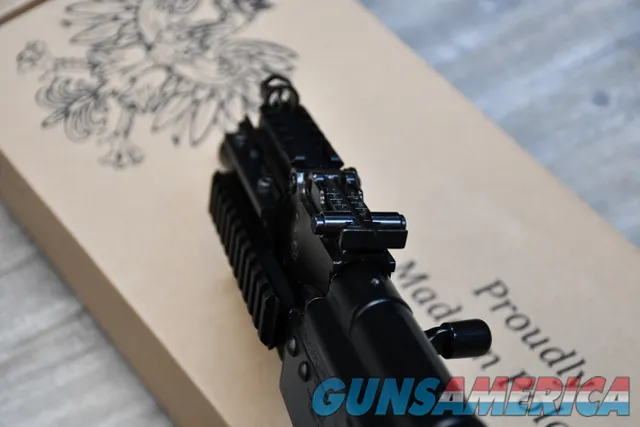 Pioneer Arms Hellpup Pro Quad rail side mount New Micro AK47 7.62x39 7" TB