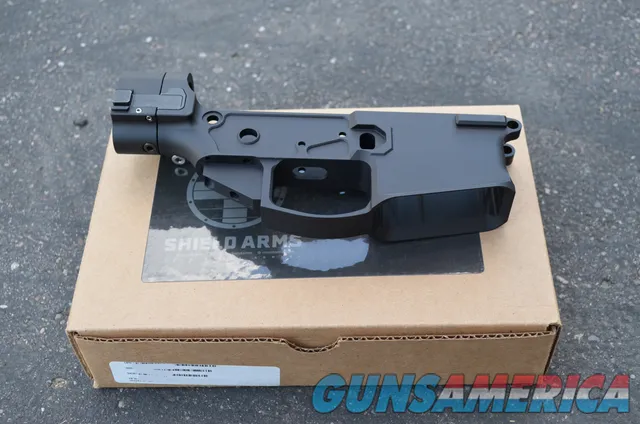 Shield Arms SA-15 Folding stripped AR15 Lower rec New SAO-15 Billet SA15