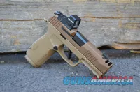 Sig Sauer P365X Macro Comp 2A Holosun 507K X2 9mm 3 Mags PVD Coyote New