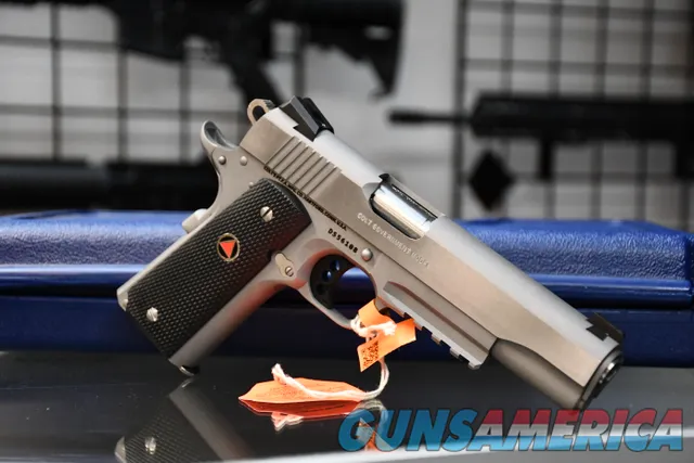 Colt 1911 5" Government Delta Elite Rail 10mm SS New O2020RG