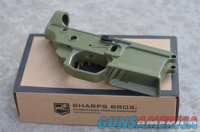 Sharps Bros G2 Live Wire X-Werks Noveske Bazooka Green AR15 lower LIvewire