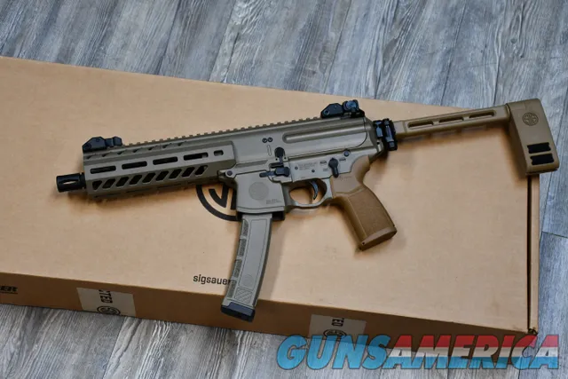 Sig Sauer MPX 9mm 8" folding brace X-Wer...