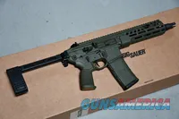 SIg Sauer MCX Spear LT IR 9" 300BO X-Werks OD Green folding Pistol Brace