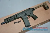 SIg Sauer MCX Spear LT IR 9" 300BO X-Werks OD Green folding Pistol Brace
