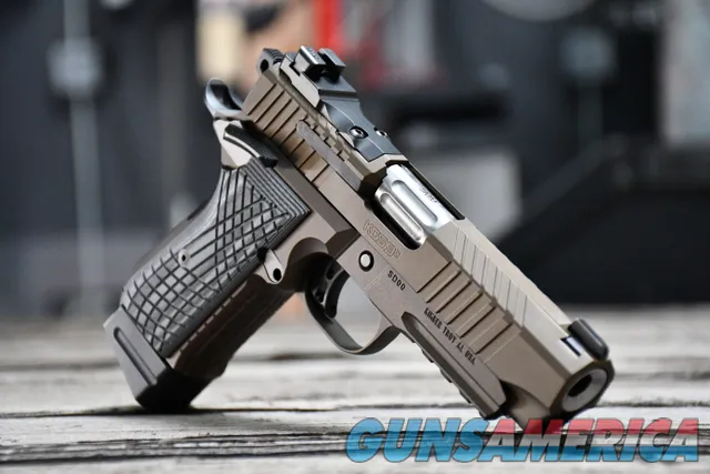 Kimber KDS9C w/Rail X-Werks Midnight burnt bronze 9mm EDC G10 KDS9 C 18rd