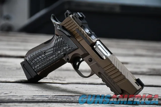 Kimber KDS9C w/Rail X-Werks Midnight burnt bronze 9mm EDC G10 KDS9 C 18rd