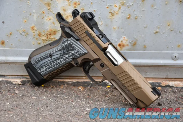 Kimber KDS9C w/Rail X-Werks Midnight burnt bronze 9mm EDC G10 KDS9 C 18rd