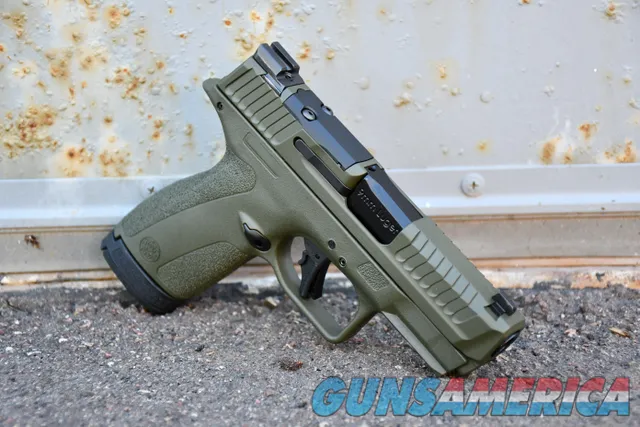 Smith & Wesson M&P Shield X 9mm Sub compact TS X-Werks OD Green New 3.6