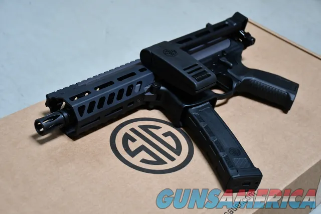 Sig Sauer MPX 6" PDW Pistol 9mm Timney MLOK Folding brace New