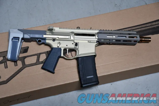 Q Honey Badger Pistol 300BO MLOK Cherry bomb New AR Pistol brace 7"