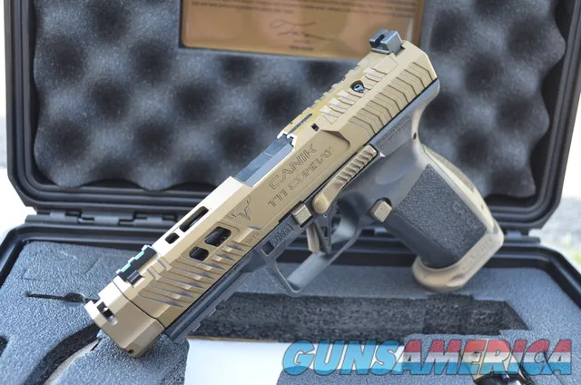 Canik TTI Combat Bronze 21rd New 9mm Taran Tactical Optic Ready Ported